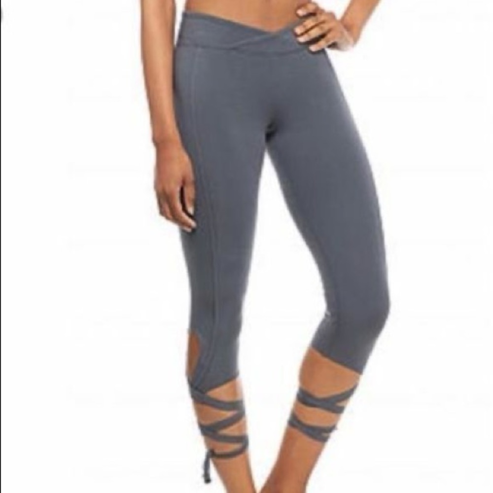 Free people wrap turnout leggings